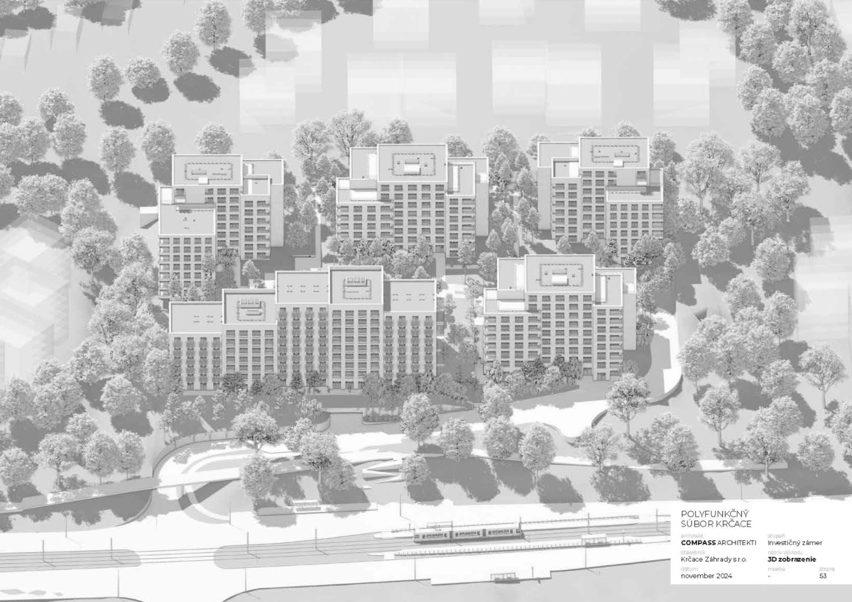 Tretia etapa projektu Medze zdroj Compass Architekti EIA