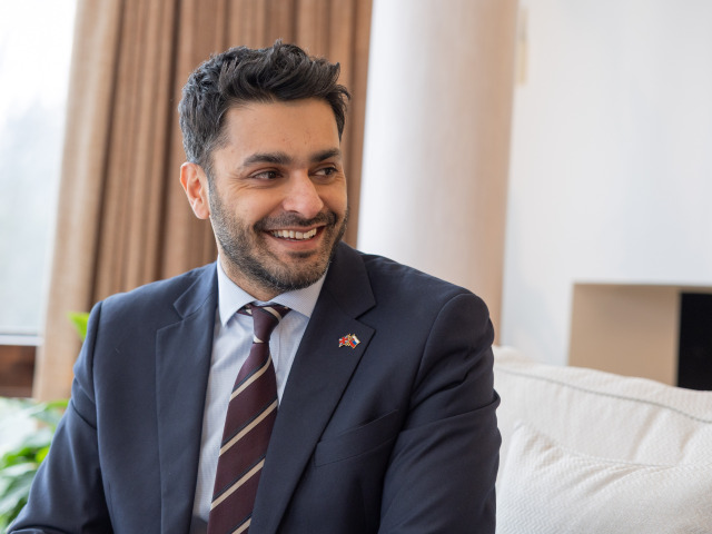 britský velvyslanec Bilal Zahid