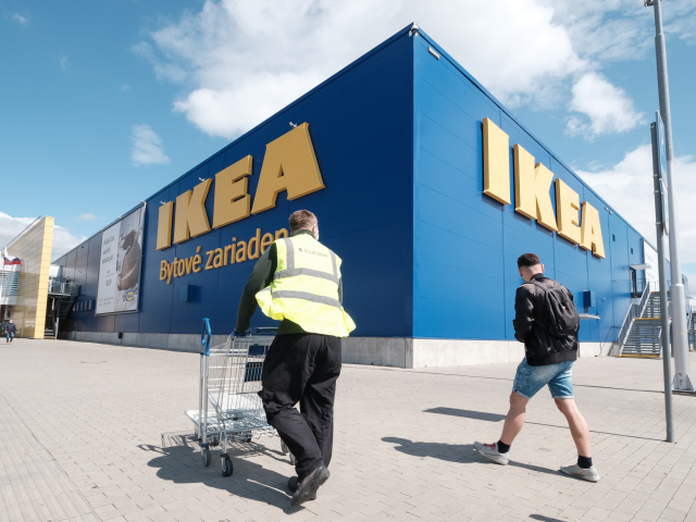 Zábery na nákupy v IKEA