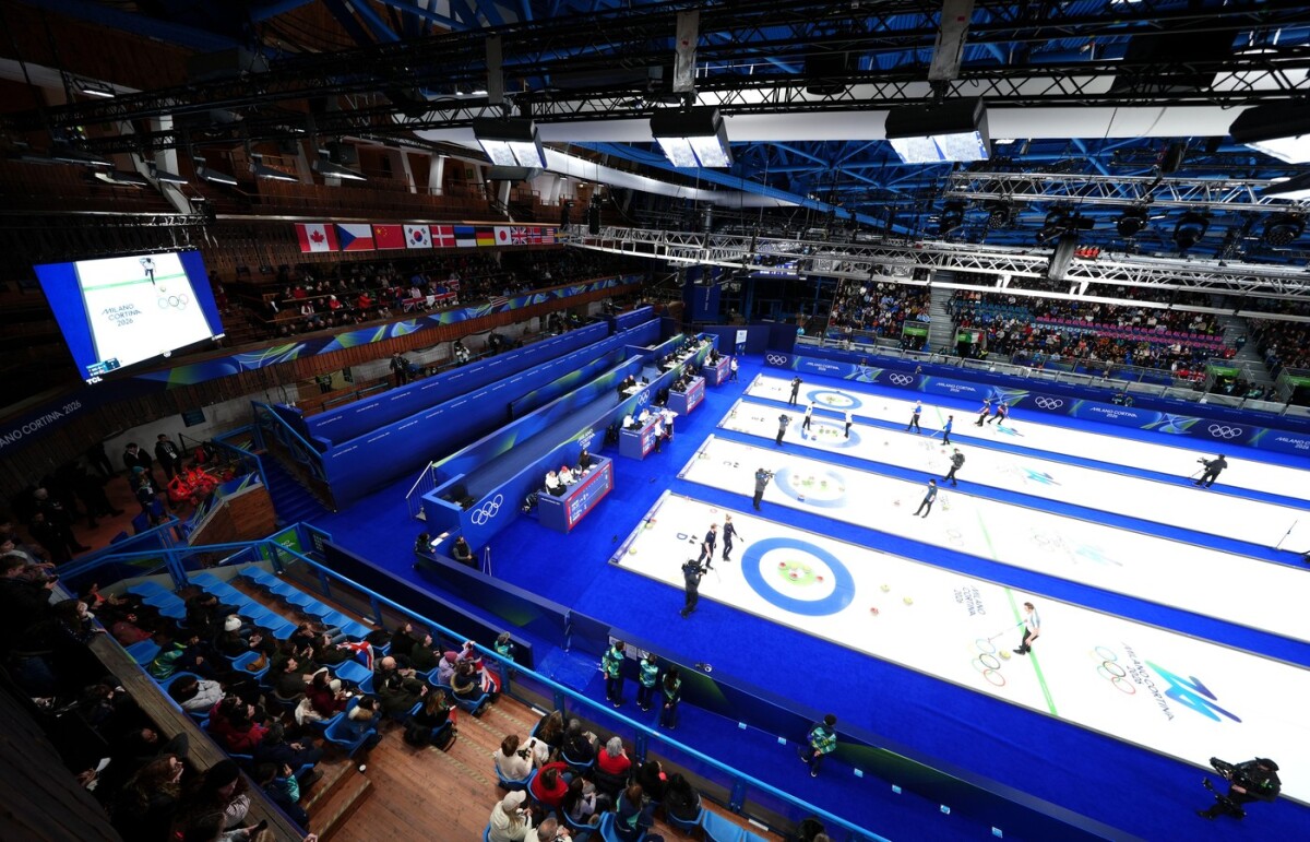 Cortina Curling Olympic Stadium