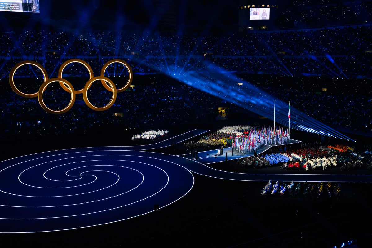 Taliansko ZOH26 Miláno Cortina otvárací ceremoniál