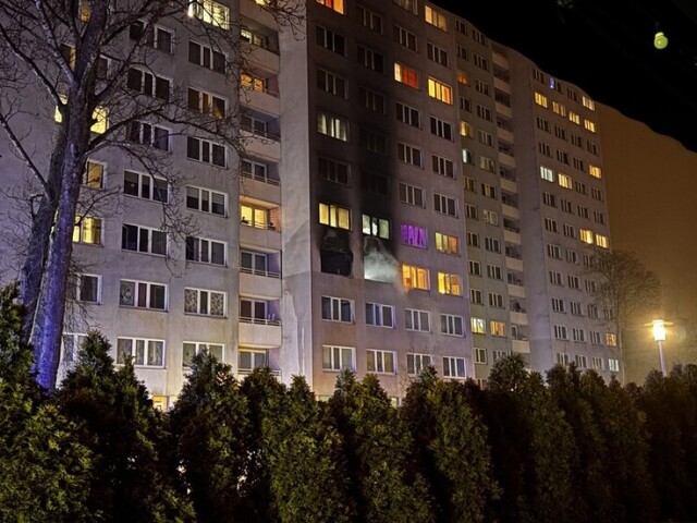 požiar berlín bytovka