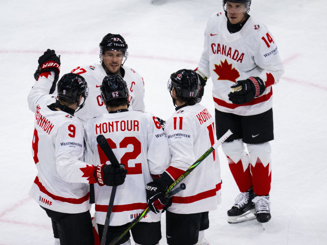 Švédsko MS2025 Hokej A Kanada Slovensko