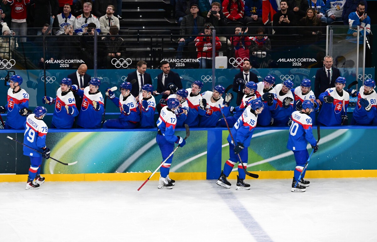 Slovensko, Fínsko, hokej, ZOH 2026