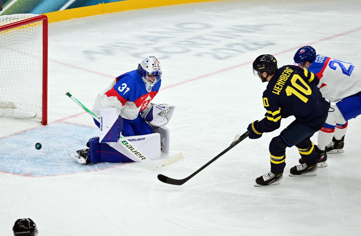 ZOH 2026, hokej, Slovensko, Švédsko