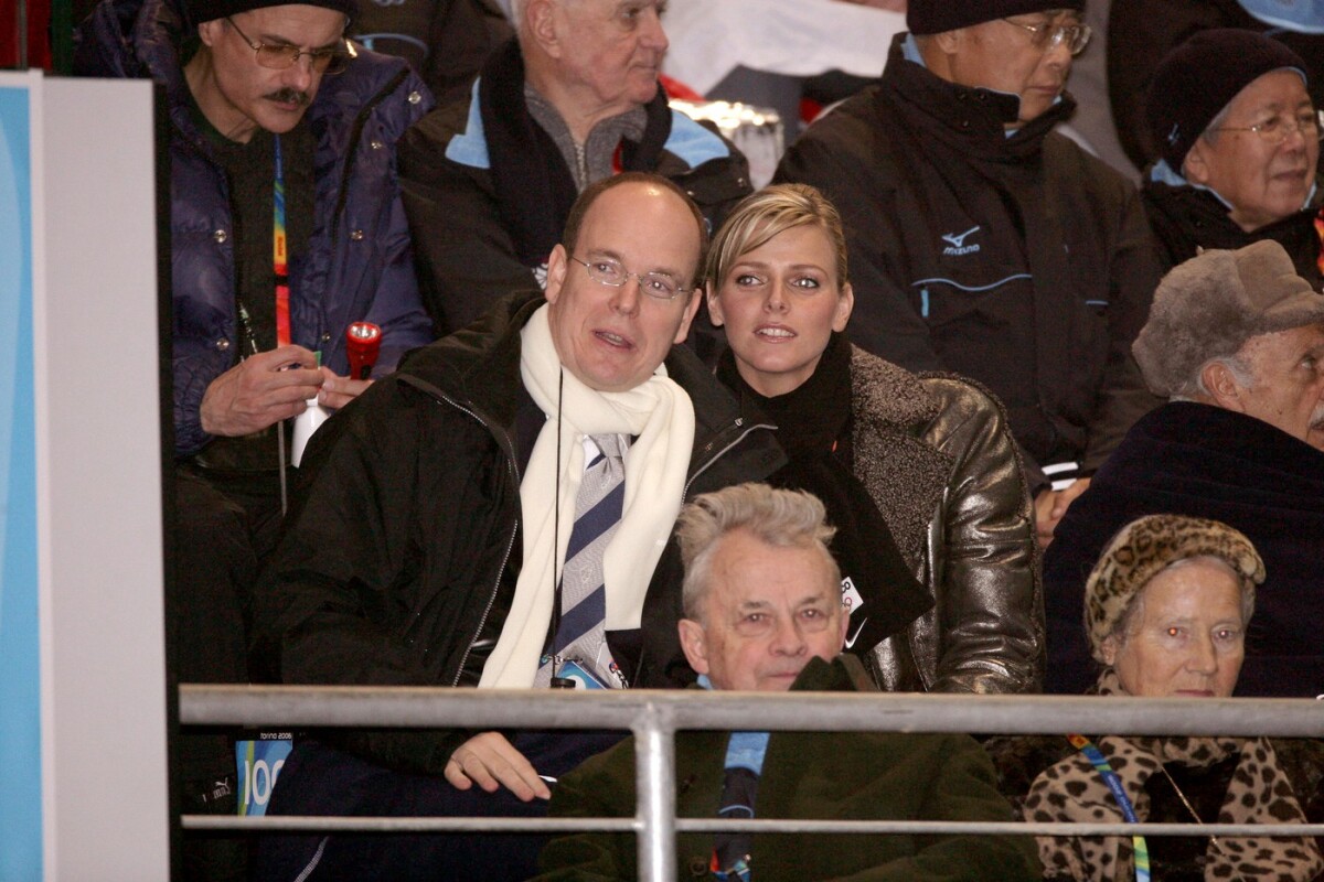 Princ Albert a jeho v tom čase ešte partnerka Charlene Wittstock 