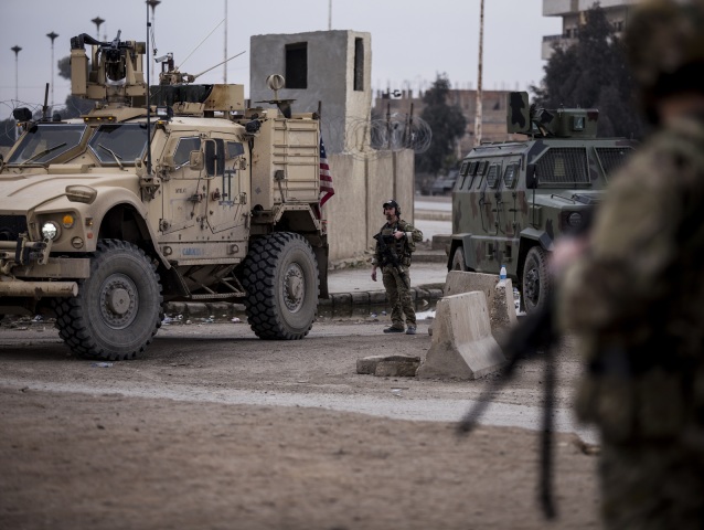 Americký vojak / US Army / Syria /