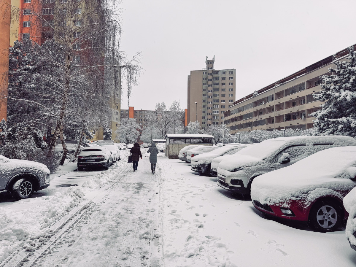 pocasie, sneh, bratislava