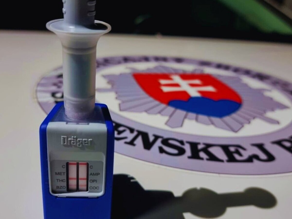 Polícia - tester na drogy