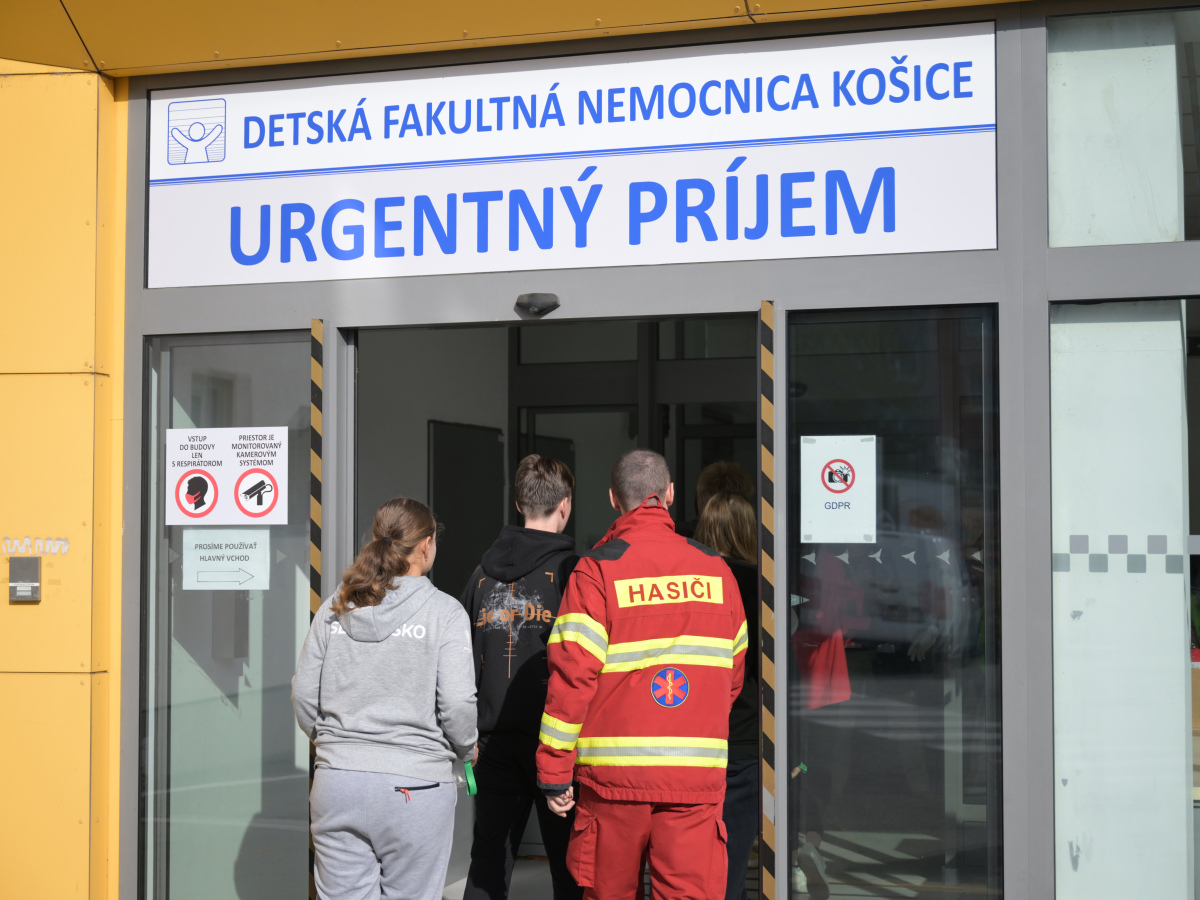 SR Košice nemocnica cvičenie postihnutie KEX