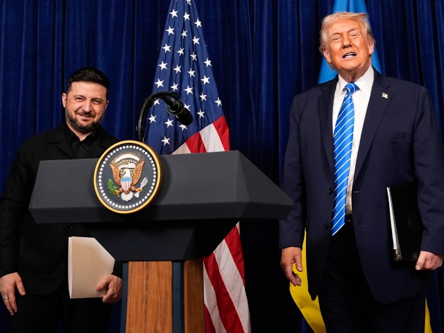 Volodymyr Zelenskyj / Donald Trump /
