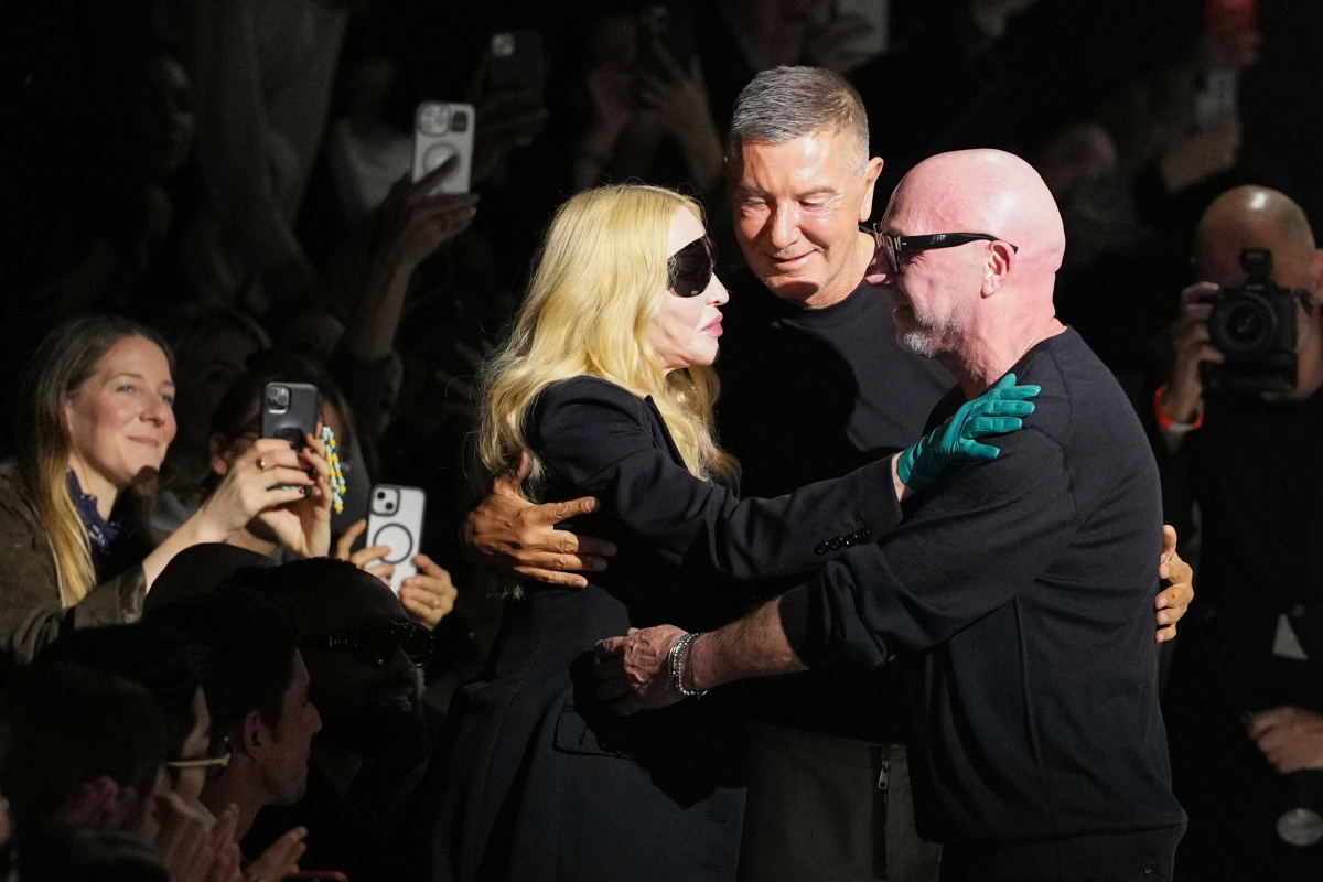 Madonna po prehliadke Dolce & Gabbana