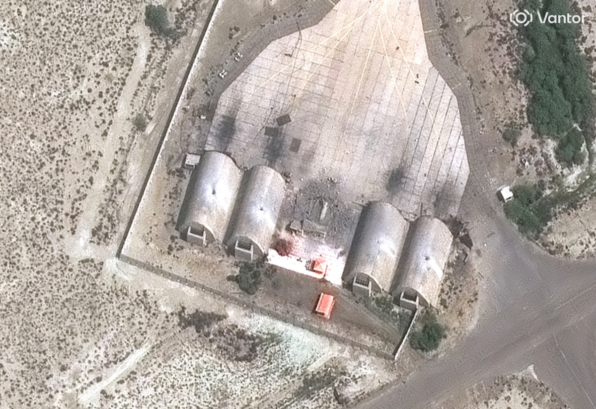 satelity, Vantor, Irán
