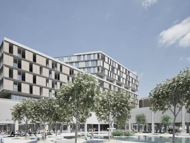 Developeri plánujú aj výstavbu na mieste terajšieho obchodného centra Luník I. Majú tu vyrásť byty aj občianska vybavenosť.