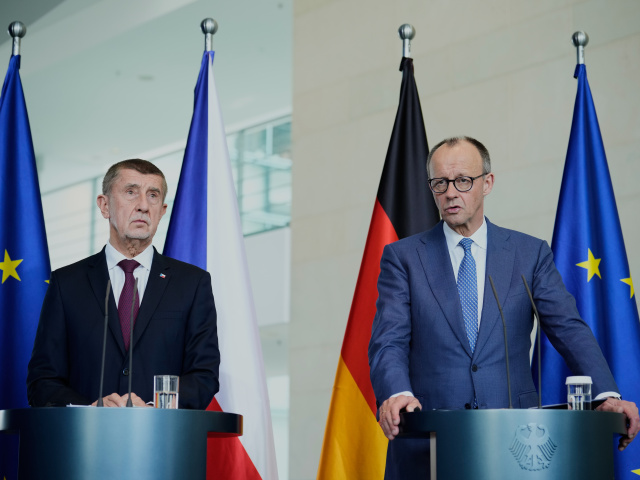 Nemecko Česko Babiš Merz