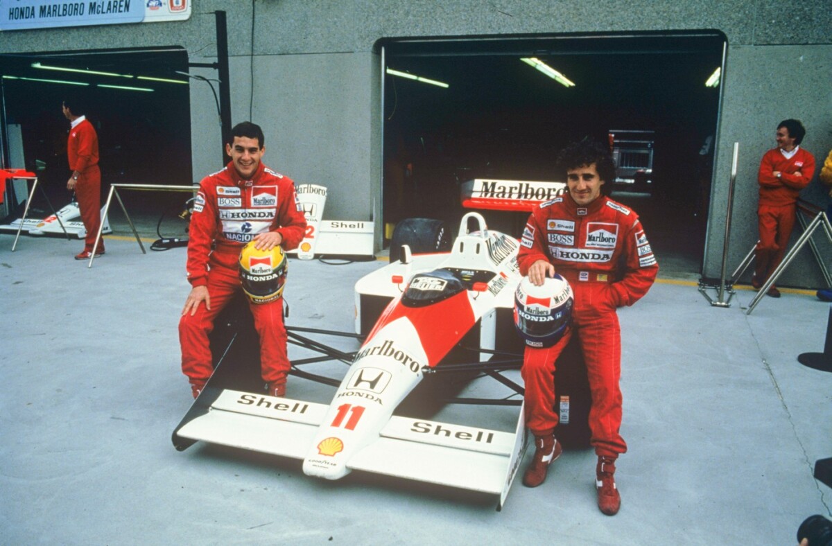 Ayrton Senna, Alain Prost 