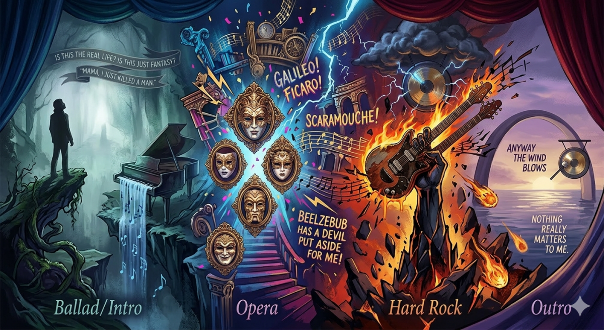 1. Queen – Bohemian Rhapsody (1975)