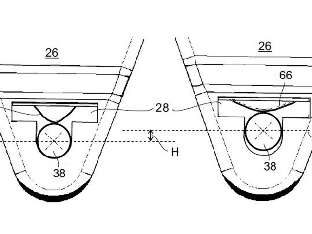 Patent spočíva v kombinácii klasickej listovej pružiny a prídavného mechanizmu v tvare písmena T.