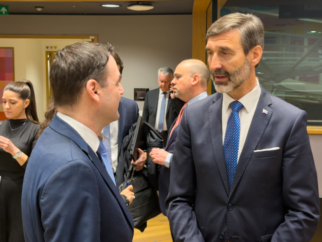 Belgicko EÚ SR ministri zahraničie schôdzka Blanár, Macinka
