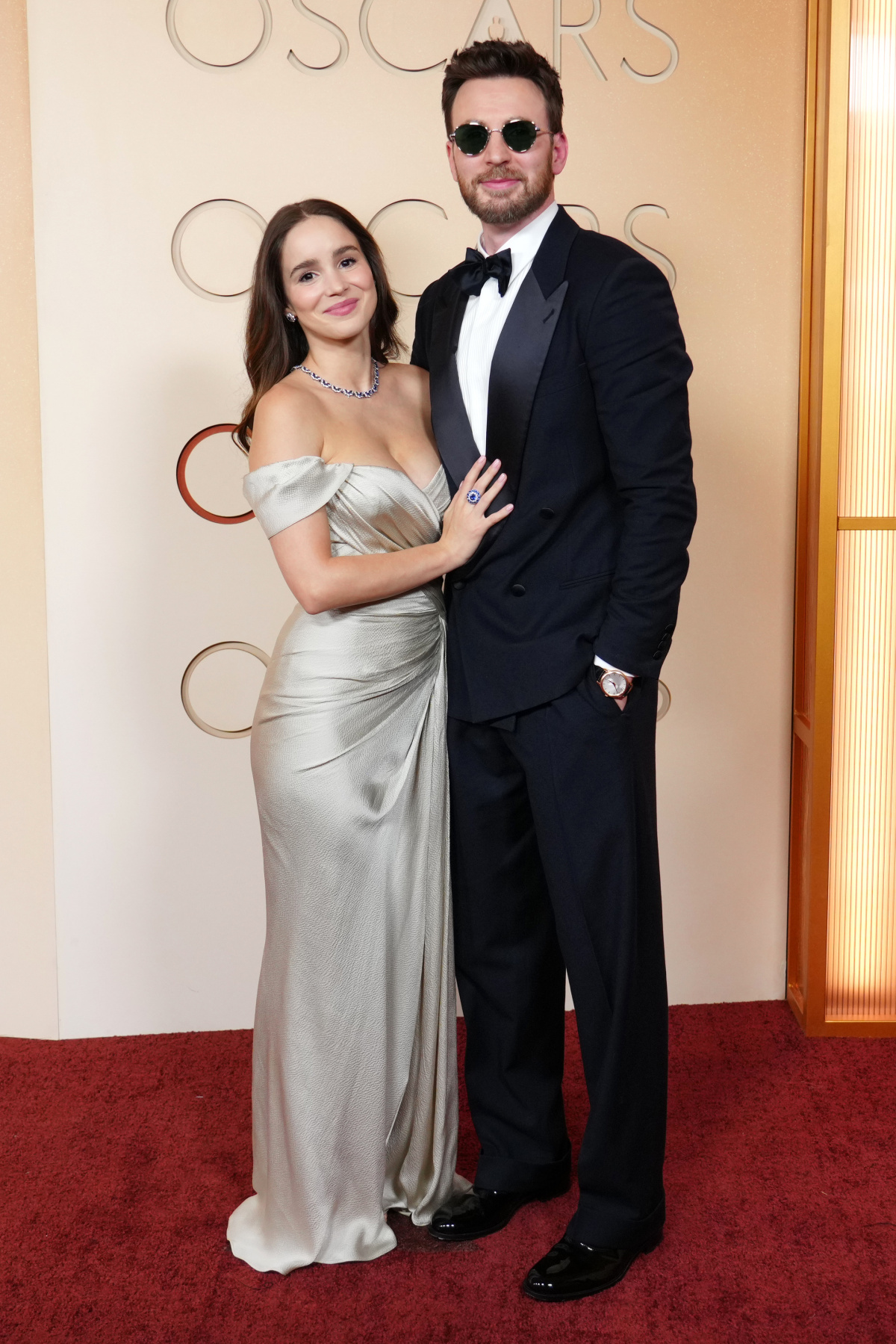 Alba Baptista a herec Chris Evans