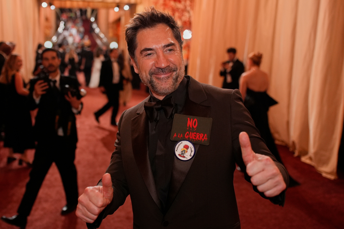 Herec Javier Bardem.