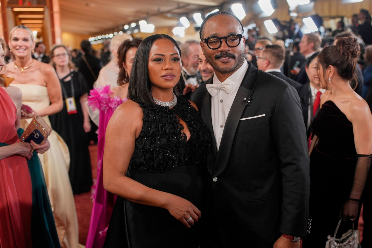 Režisér a scenárista Ryan Coogler a jeho manželka Zinzi Coogler.
