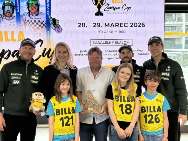 Štart pretekárov na BILLA Žampa Cup-e.