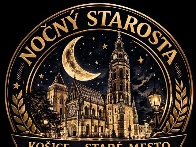 Oznam o zriadení funkcie nočného starostu v košickej mestskej časti Staré Mesto bol doplnený aj takýmto obrázkom.
