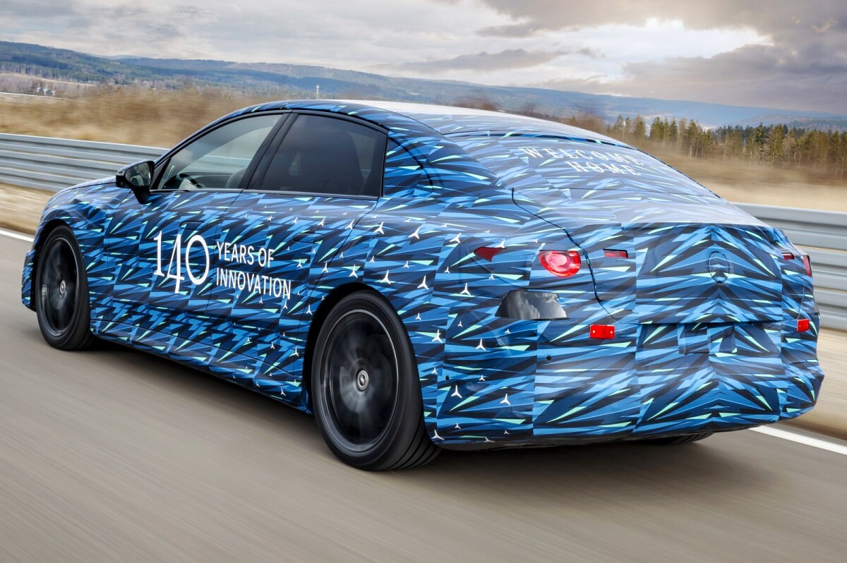 Mercedes-Benz C Electric - testovací prototyp 2026