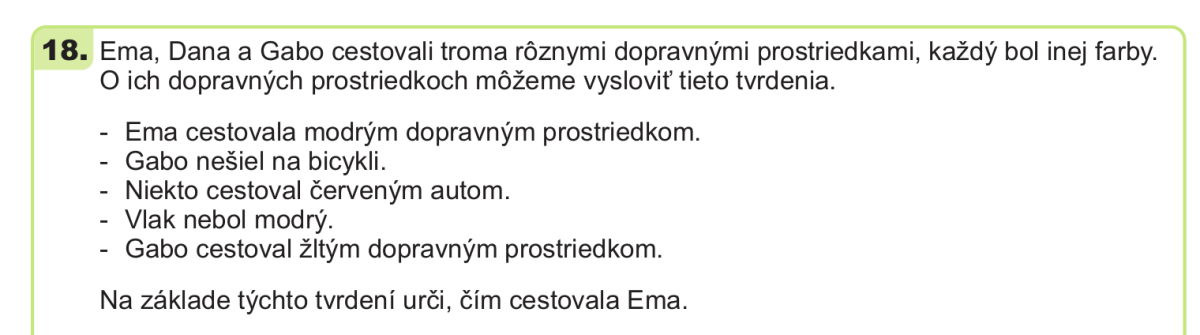 Ktorá z možností je správna?