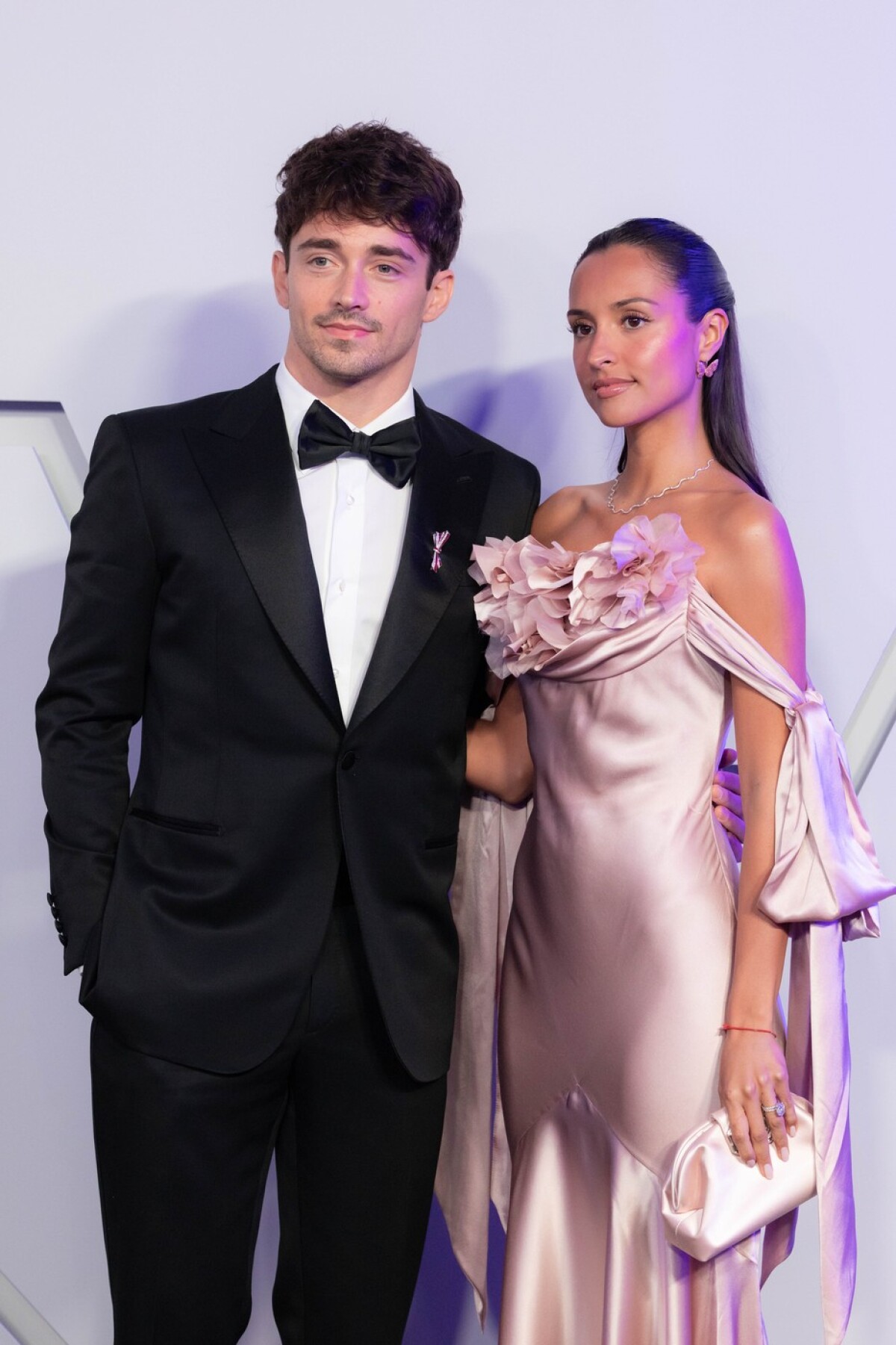Charles Leclerc a jeho manželka Alexandra Leclerc