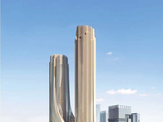 Tower C at Shenzhen Bay Super Headquarters Base  Credit ZHA   Brick Visual  1 
