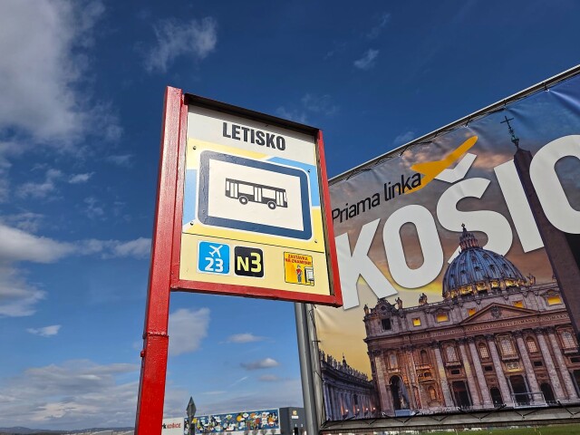 Kosice MHD spoje na letisko  1 