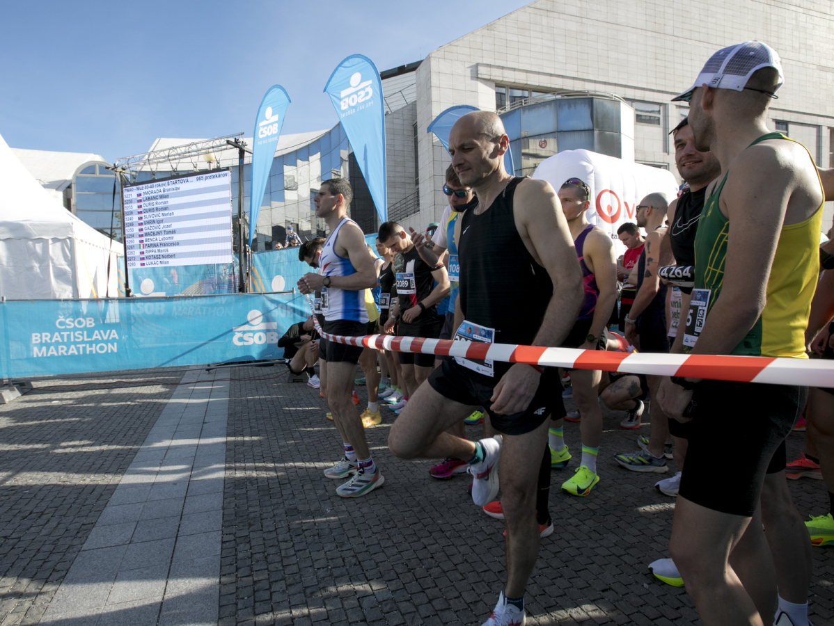 Atletika ČSOB Bratislava Marathon maratón