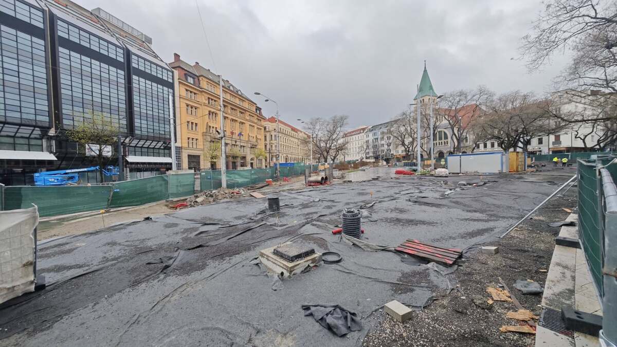 rekonštrukcia nám. snp bratislava