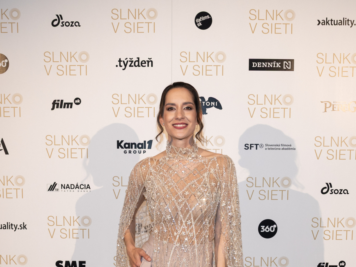 Herečka Barbora Bezáková. 