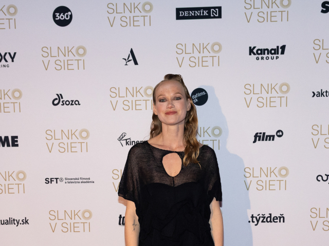 Herečka Dominika Morávková. 