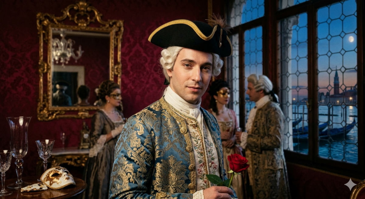 9. Giacomo Casanova (1725 – 1798)