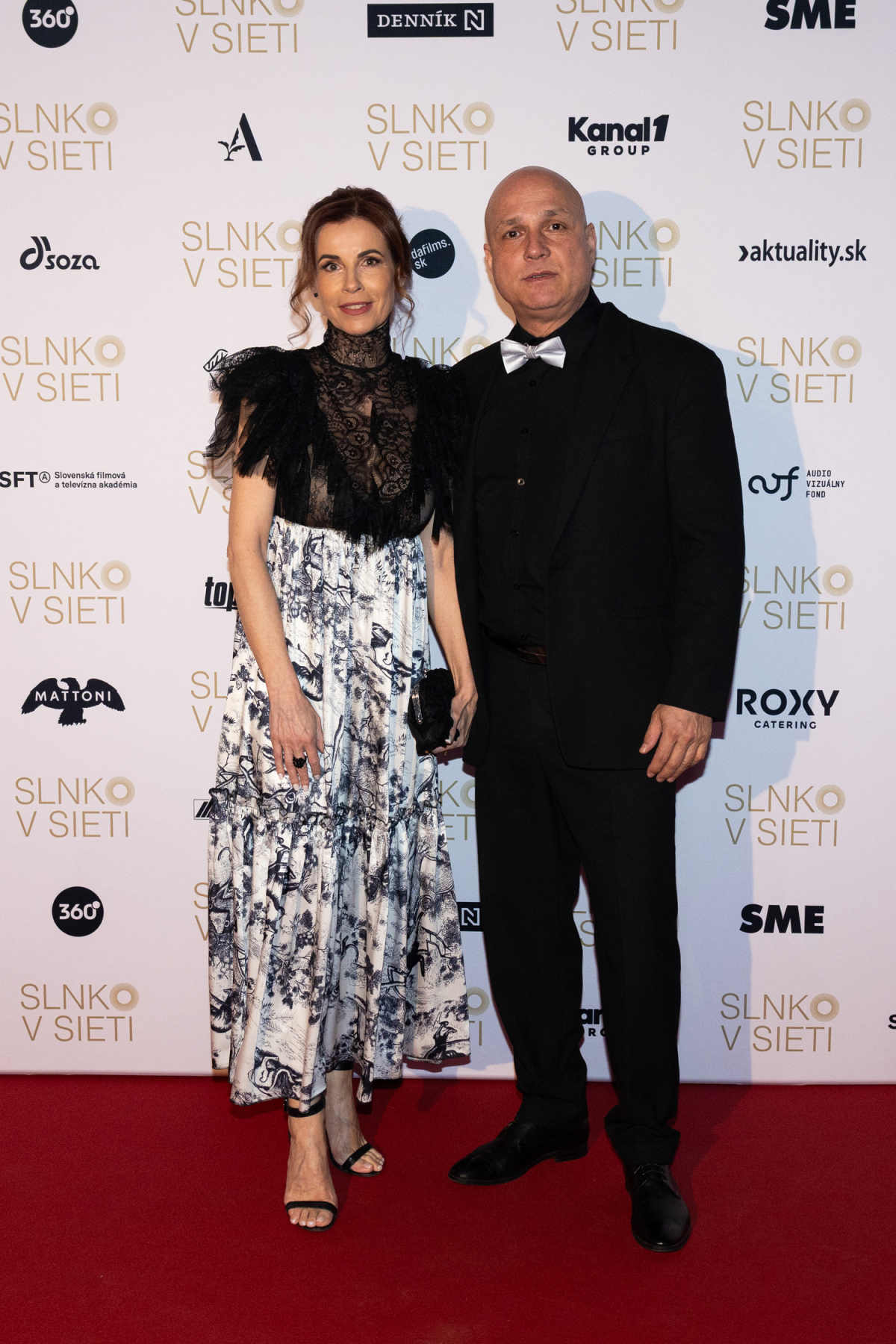 Herečka Gabriela Škrabáková a herec Dušan Cinkota. 