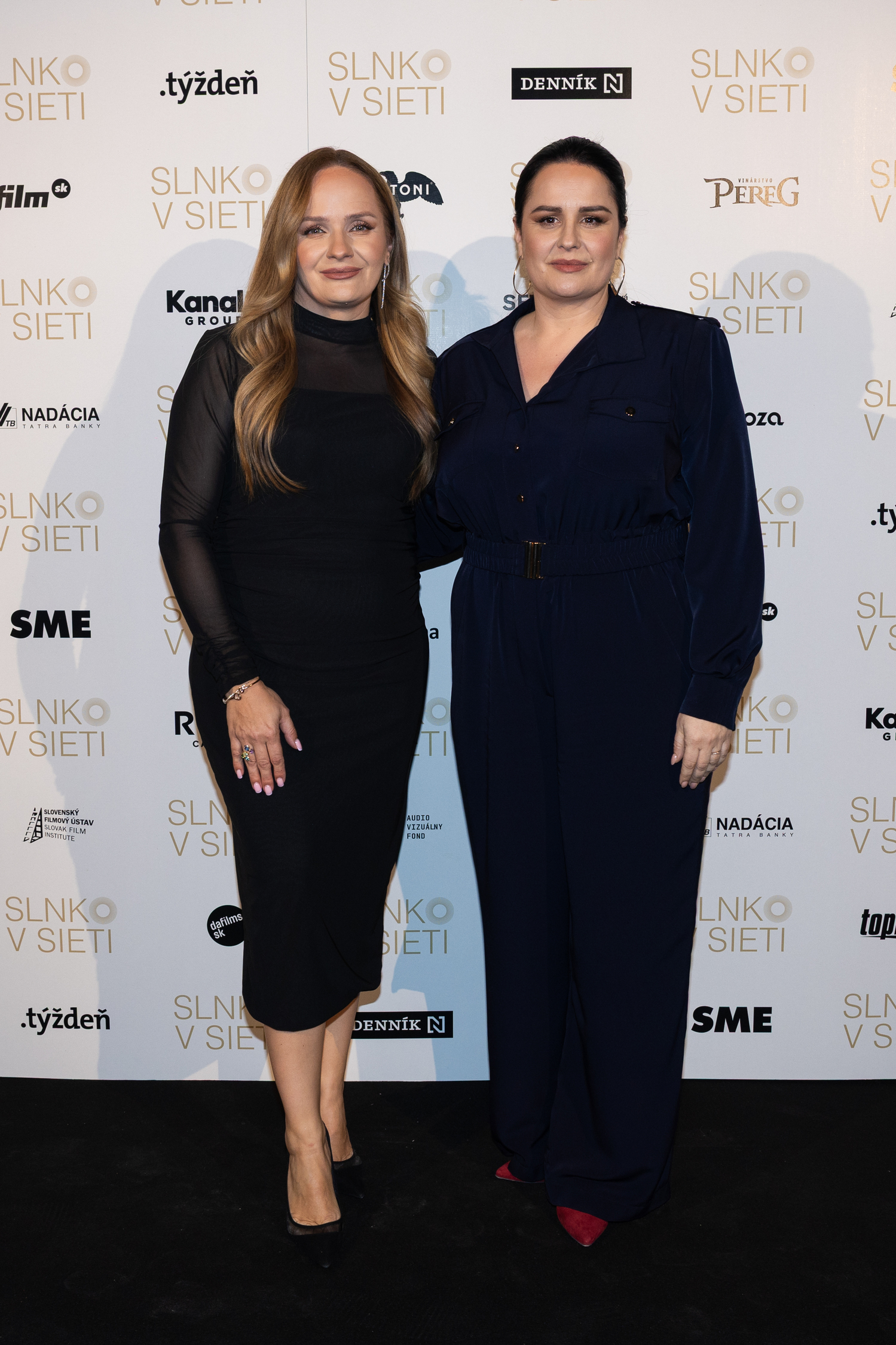 Herečky Zuzana Šebová (vľavo) a Petra Polnišová.