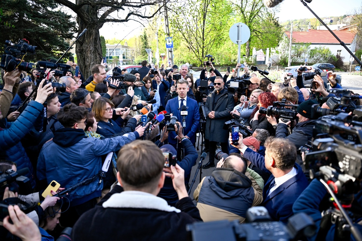 Péter Magyar, líder opozičnej strany Tisza