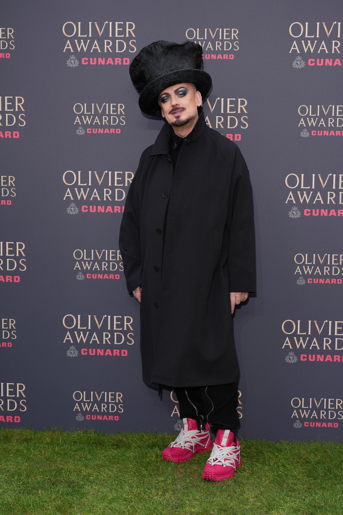 Spevák Boy George.