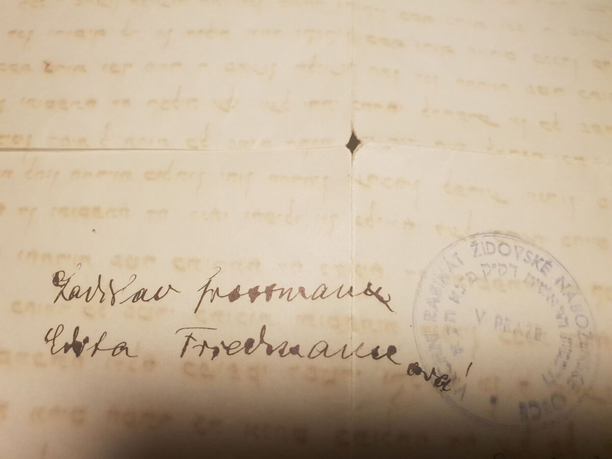 podpisy Ladislava Grosmana a Edity