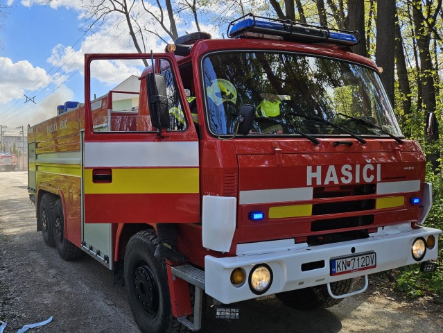 hasiči HaZZ Bajč požiar triedička