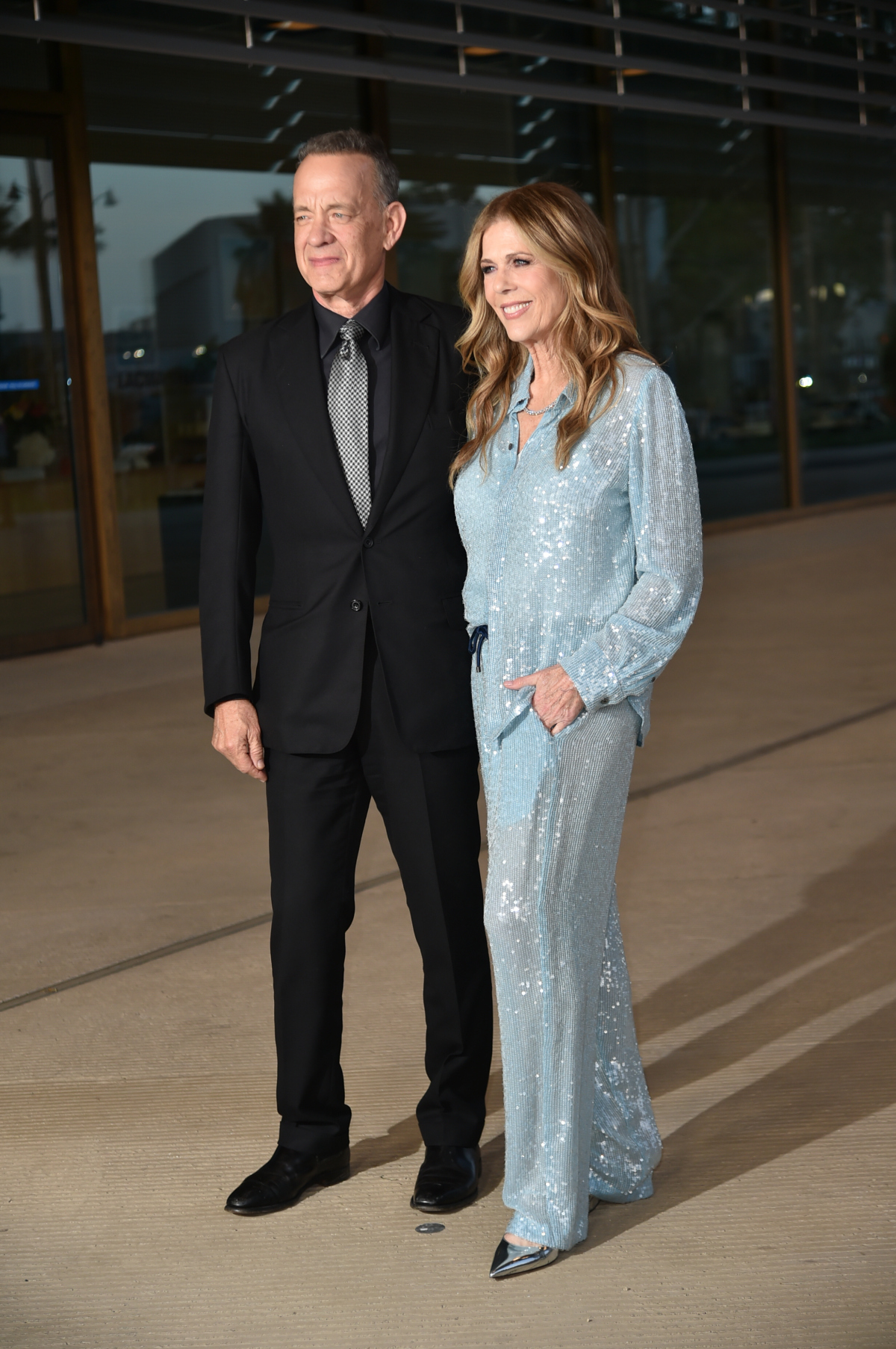 Herec Tom Hanks a jeho manželka Rita Wilson.