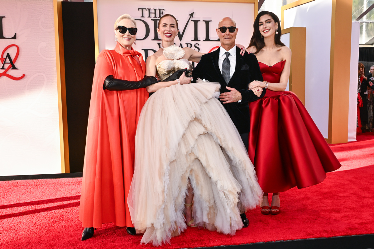 Meryl Streep a Emily Blunt, herec Stanley Tucci a herečka Anne Hathaway 