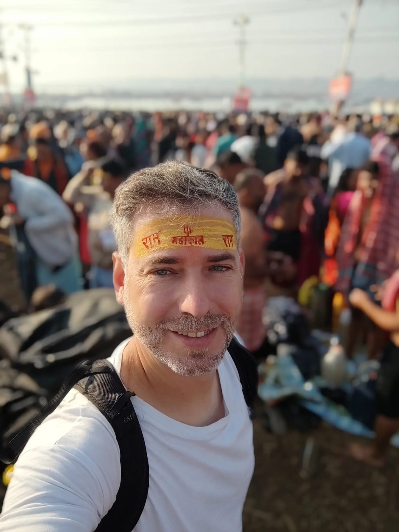 Martin Navrátil na cestách po Indii.