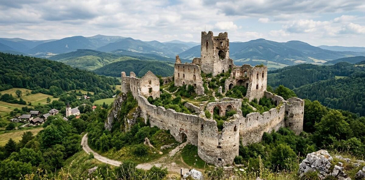 Ktorý slovenský hrad je najvyššie postavený hrad na Slovensku?