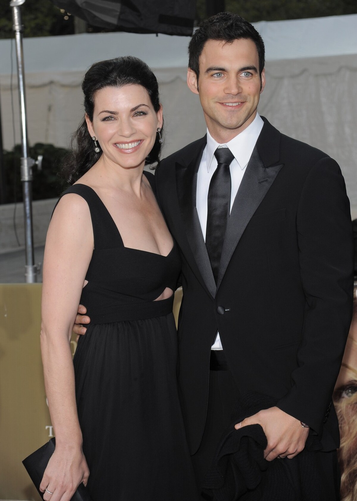 Herečka Julianna Margulies a jej manžel Keith Lieberthal na zábere z roku 2008.