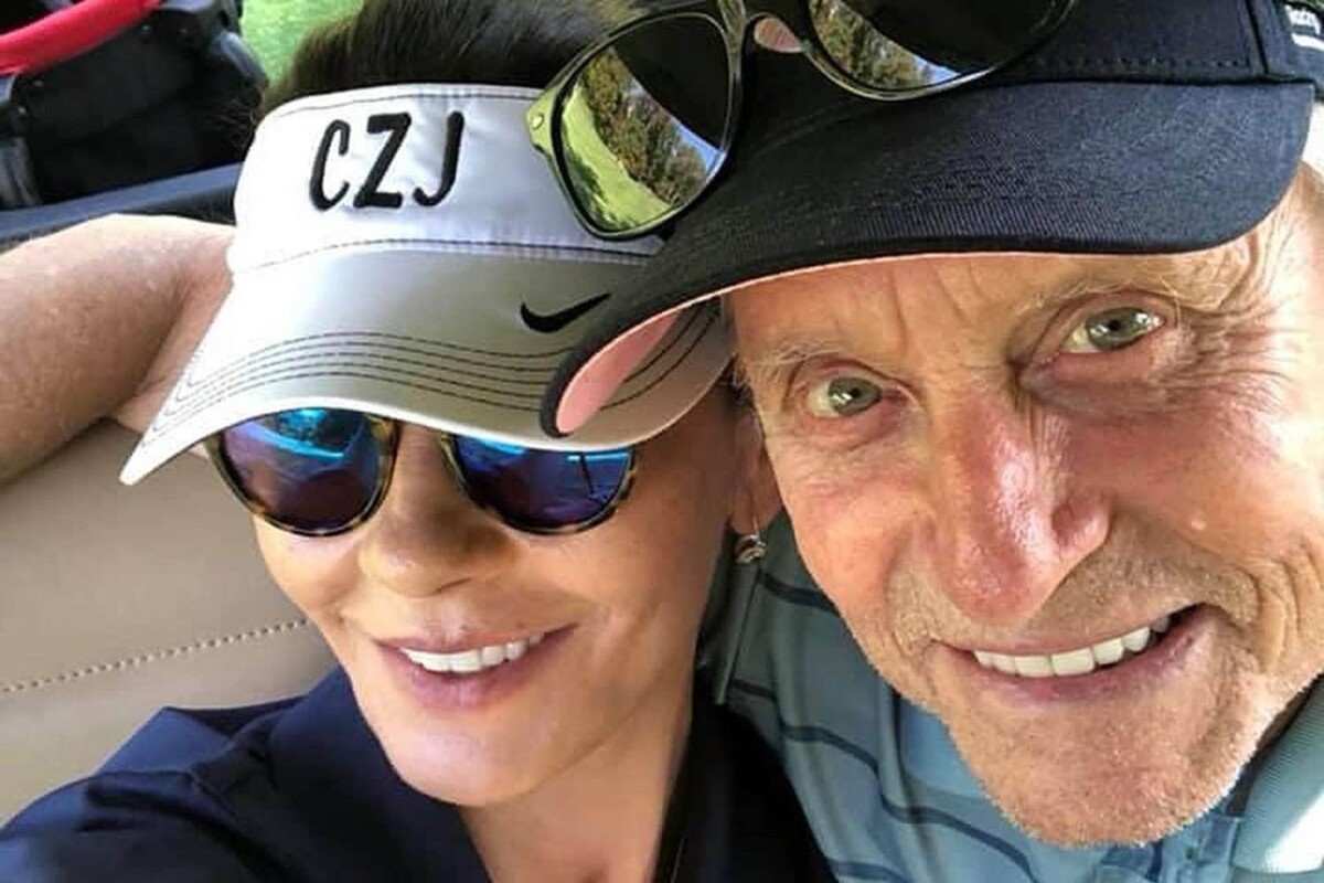 Manželia Catherine Zeta-Jones a Michael Douglas.